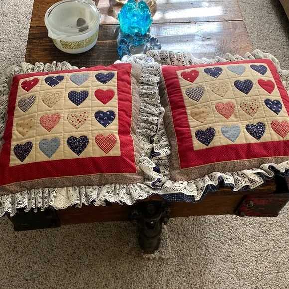 Handmade Country pillows - Picture 1 of 5